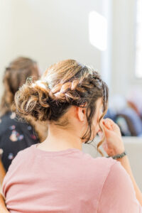 best wedding hair and makeup onsite