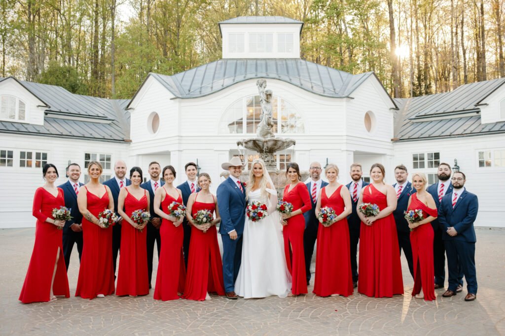 A Vibrant, Patriotic Wedding | Trump Winery | Tori & Jerry