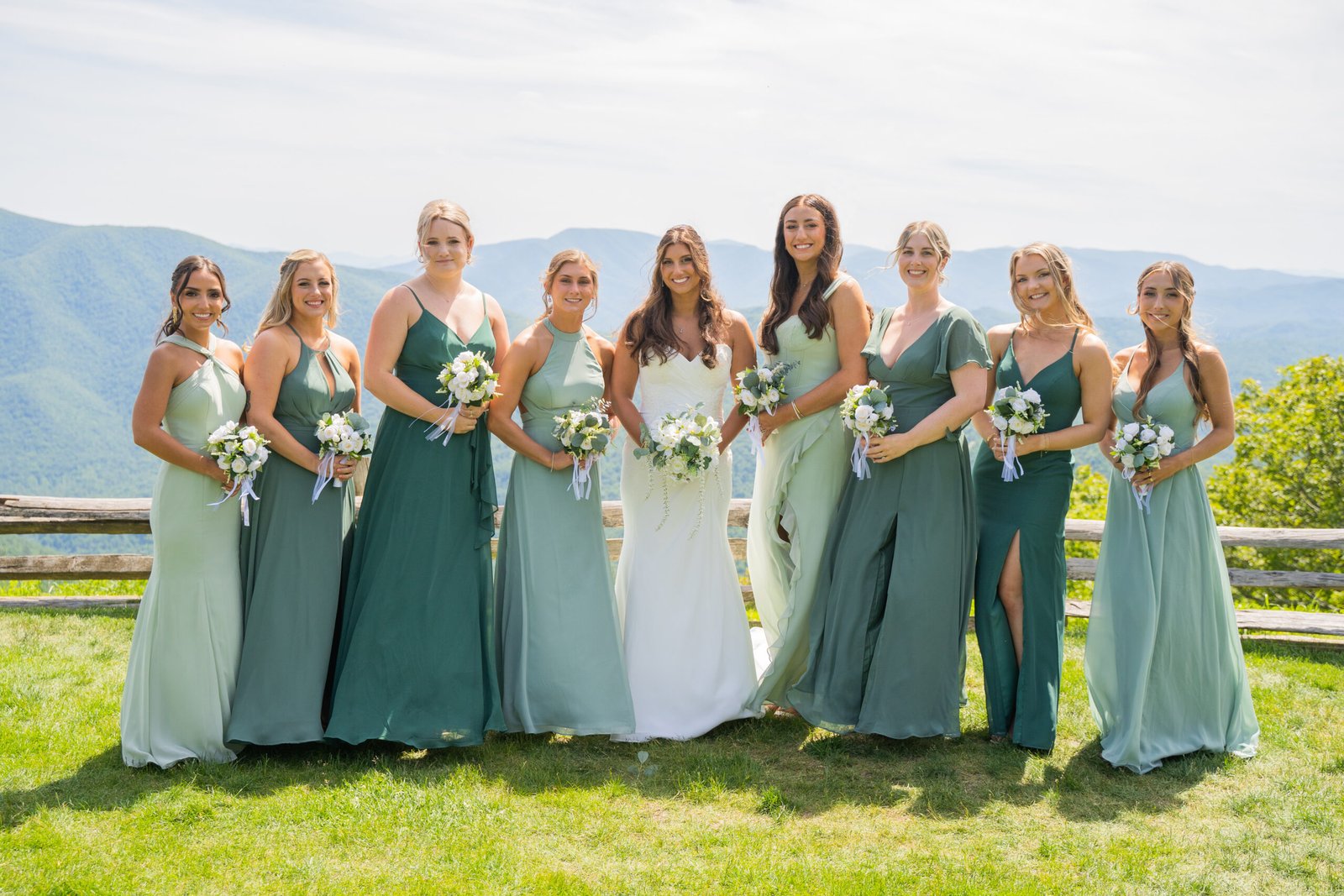 Mint-Hued Mountain Wedding | Wintergreen Resort | Danielle & TJ