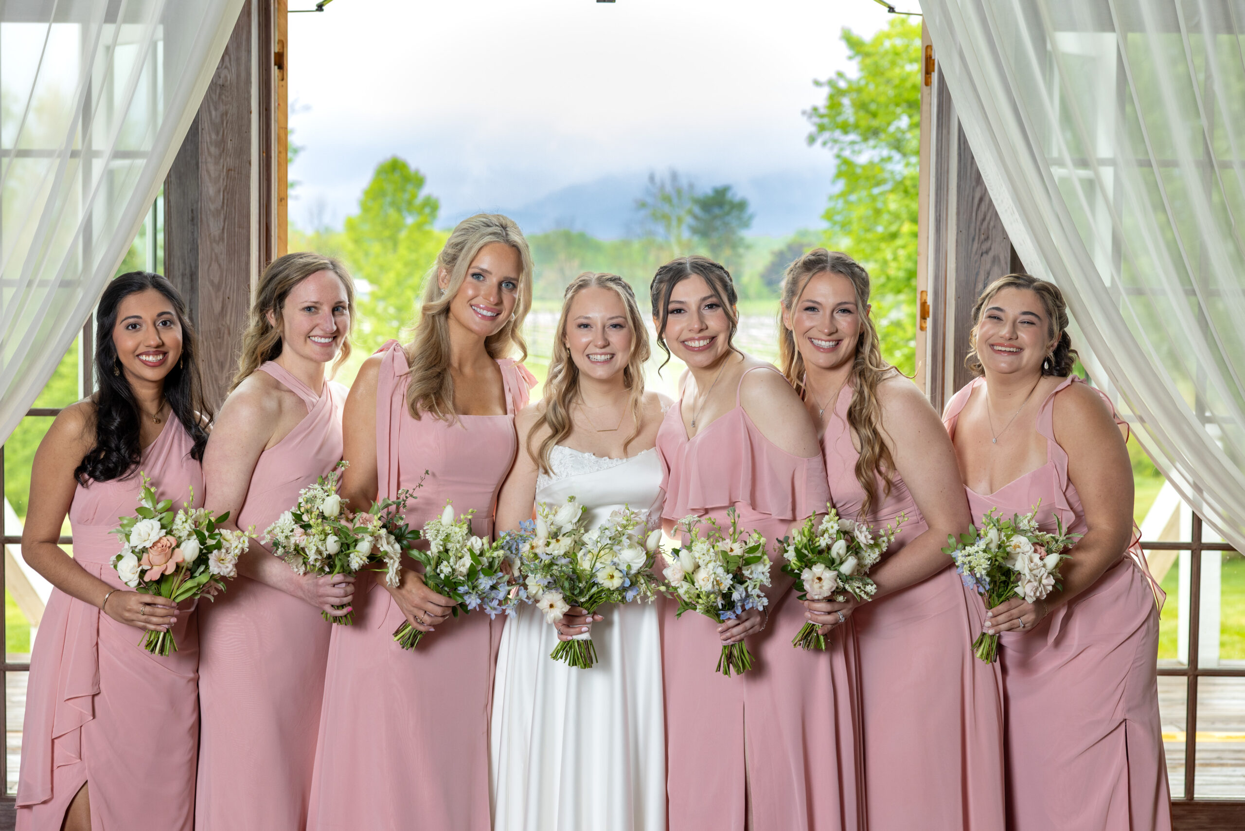 Misty Vineyard Romance | Veritas Vineyards | Kate & Michael